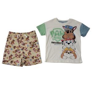 Character Toddler Boys 2-Piece Short & T-Shirt Set - Paw Patrol